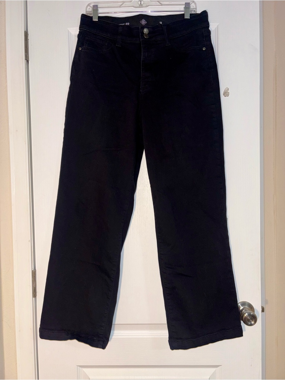 St. John's Bay Wide Leg Jeans - Black